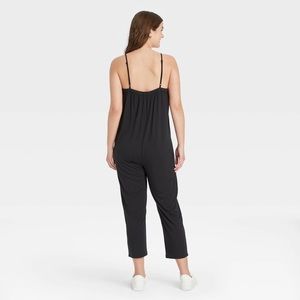 Women's The Nines by HATCH Maternity Sleeveless Jersey Jumpsuit
